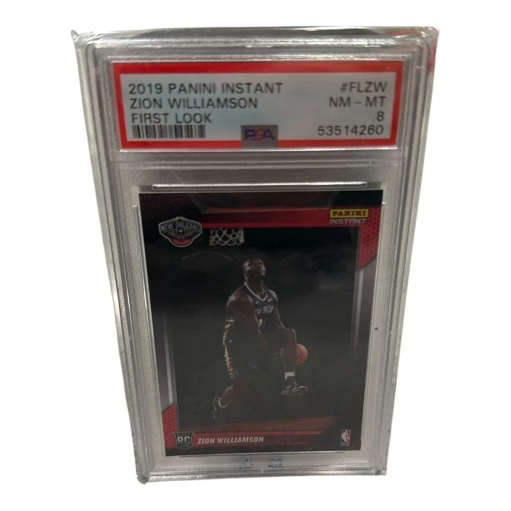 2019 Panini Instant Zion Williamson First Look PSA 8 Rookie Card‎